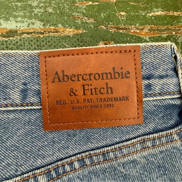 Abercrombie and Fitch Rigid Denim The Baggy Jean Size W32 L30 NWT 90’s Grunge - Picture 14 of 16